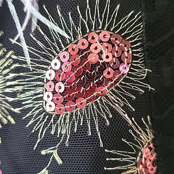 Lee Andersen Pink Boa Top - Picture 4 of 4